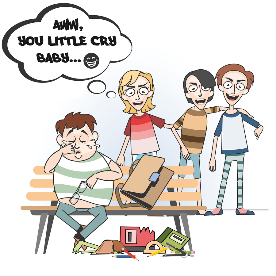 They<br>mock me, because<br>of how I  look.