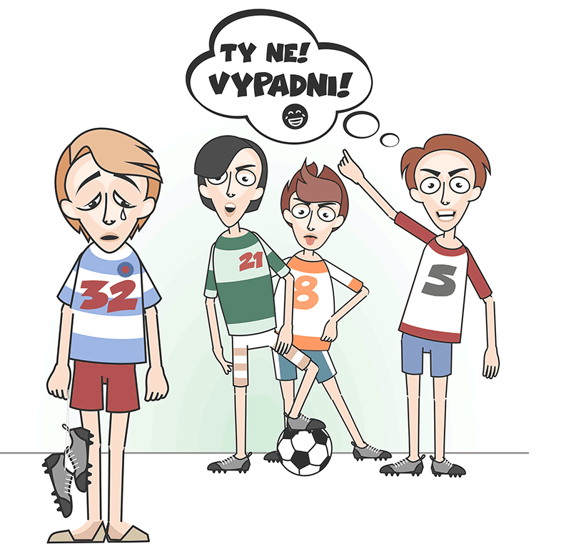 nechtějí mě mezi sebou, prý jsem divnej